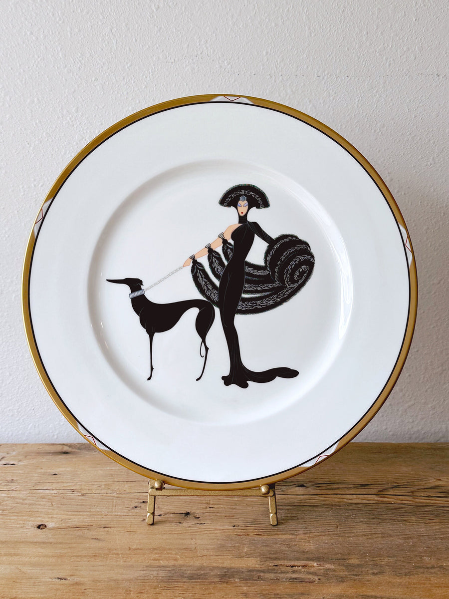 ERTE THE ALPHABET B A3202 / hotsell 1987 PLATE 12” BONE CHINA JAPAN MIKASAnNo Flaws!