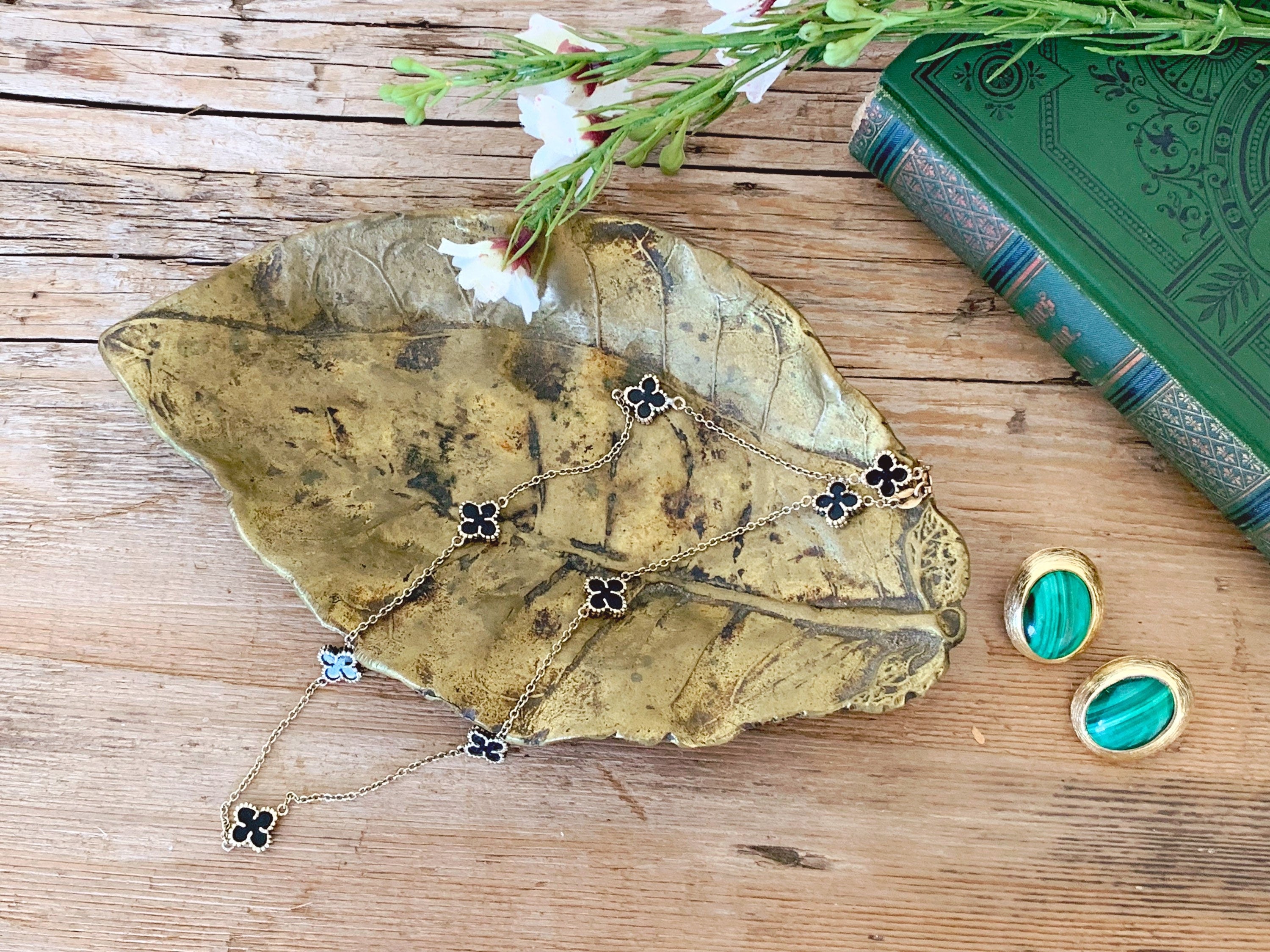 tobacco leaf jewelry 14kt Gold Necklace: Flue Cured Charm, Grower Gift I love creating new original designs Rembrandt Tobacco Leaf Charm, 10K
