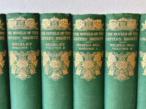 Antique Books - Novels of the Sisters Brontë / Edited by Temple Scott - 12 Volume Set | Published by Edinburgh : John Grant, 1924