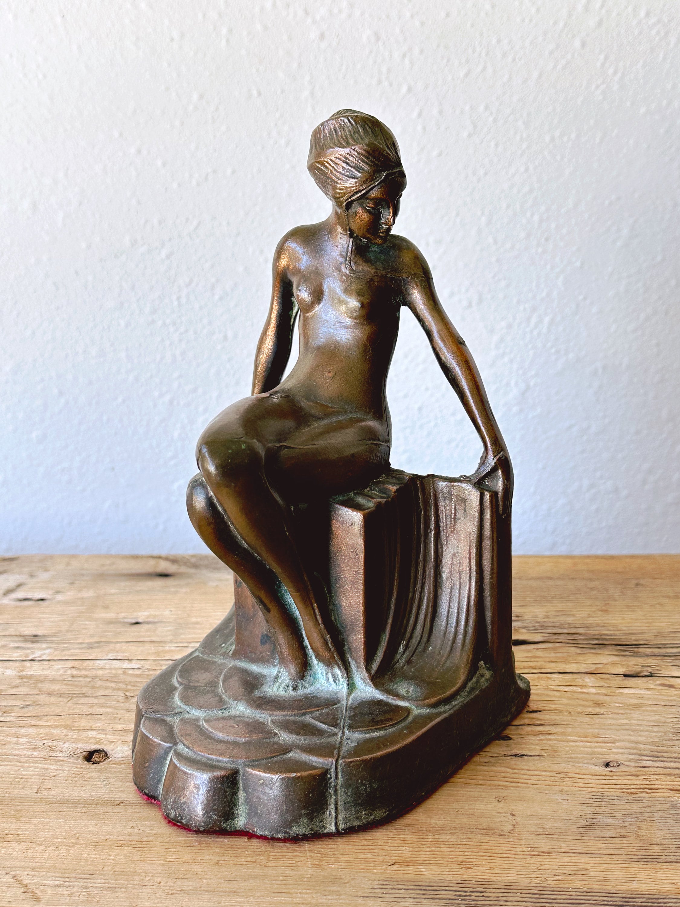 Vintage Brass Woman Figure – The Vintage Advisor