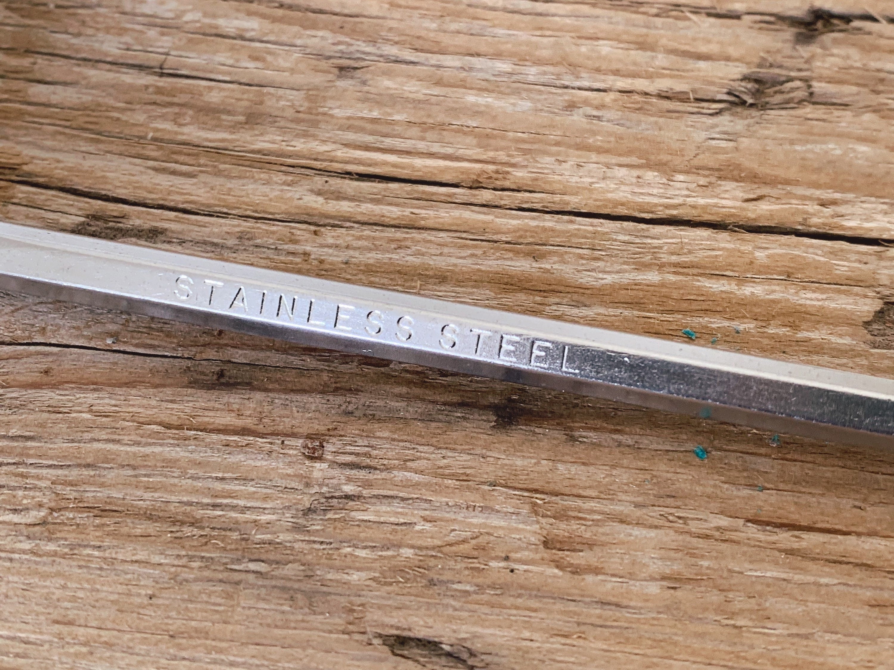 Vintage Silver Plated and Stainless Steel Cocktail Stirrer | SOLD SEPERATELY | Bar Accessory Tool | Gift for Him | Cocktail Swizzle Sticks