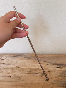 Vintage Silver Plated and Stainless Steel Cocktail Stirrer | SOLD SEPERATELY | Bar Accessory Tool | Gift for Him | Cocktail Swizzle Sticks