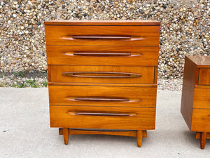 mid century modern tallboy dresser Lane Perception Highboy Atomic Furnishing & Design The cabinet is elevated on elegant black tapered legs that give the piece a light Mid Century Unagusta Highboy Dresser