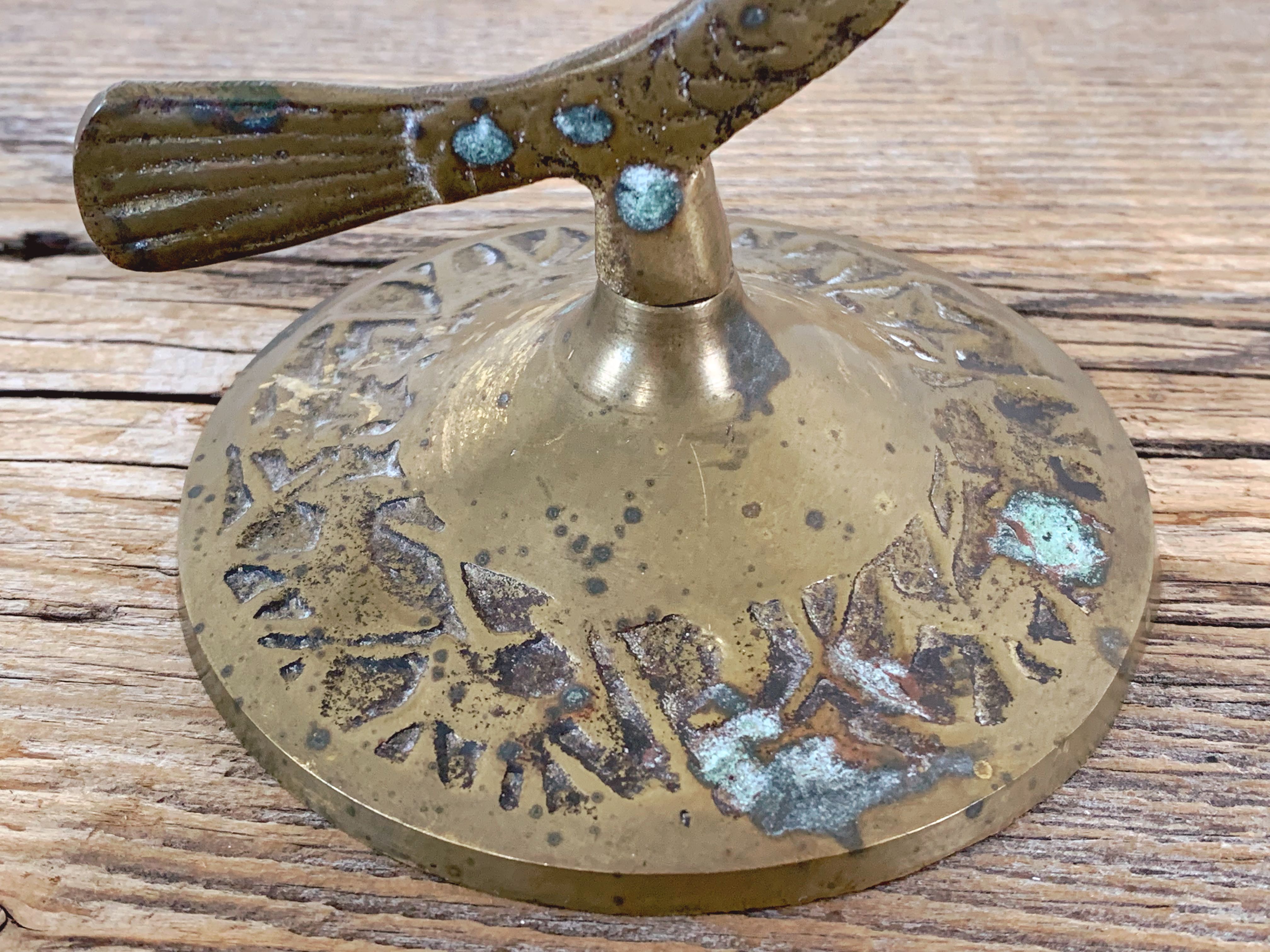 Vintage Brass Dragon Candleholder | Asian Inspired Home Decor | Gift For Him | Antique Brass Candlestick