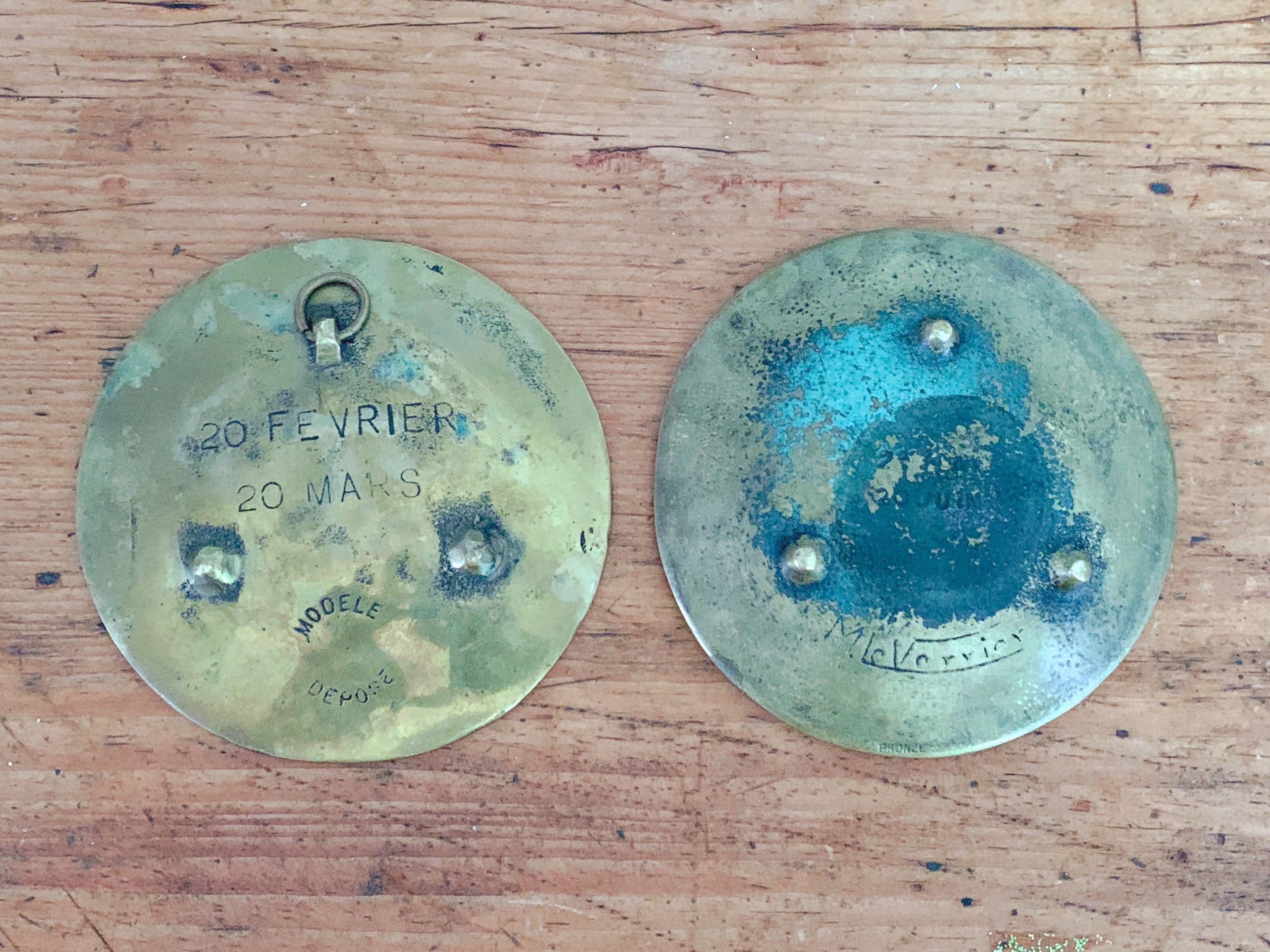 French Art Deco Max Le Verrier Bronze Key Holder Dish Zodiac Series | Taurus, Pisces, Cancer, Gemini, Scorpio | Catchall Dish Jewelry Tray