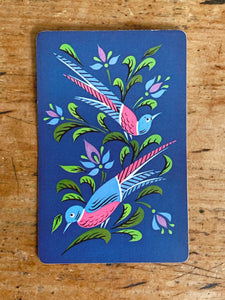 Vintage Playing Cards by Thomas De La Rue & Co of London with Original Hard Case | Double Deck Bridge Cards