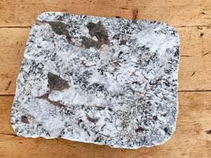 Large Vintage Marble Cheese Board with Four Feet | Beautifully Marbled Charcuterie Platter Serving Stand Cutting Board